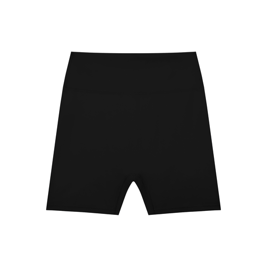 Cyklistickénšortky s vysokým pásom s autorskou potlačou Just Breathe