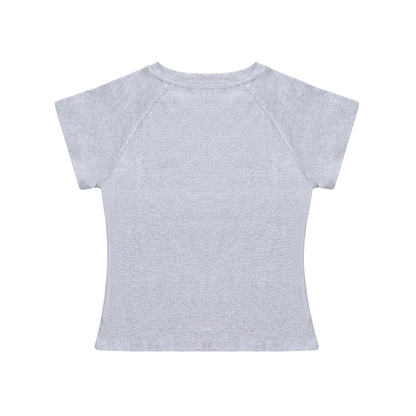 Women's Printed Bodycon T-shirt