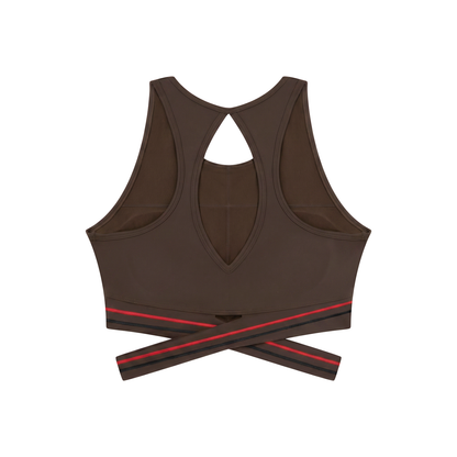 Women’s Criss-Cross Band Sports Bra