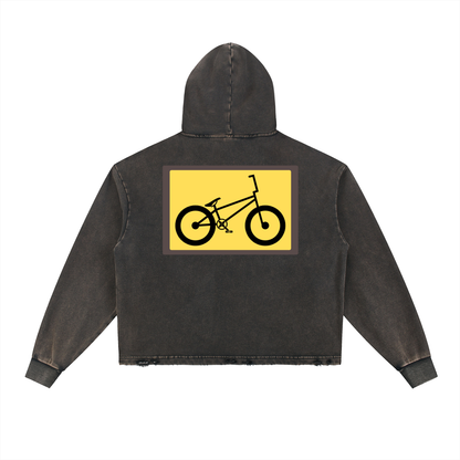 Unisex vintage mikina s potlačou – štýl, ktorý drží