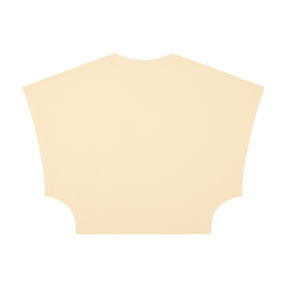 Dámsky crop top s potlačou „Just Me My Self“