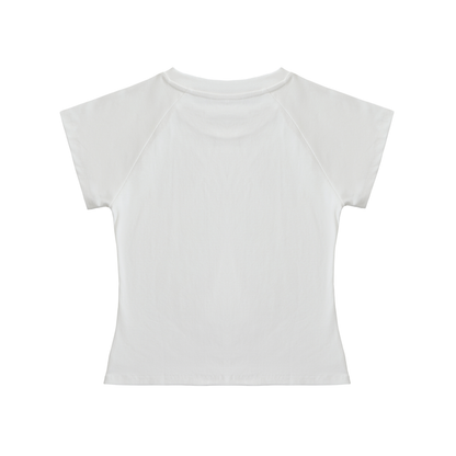 Women's Printed Bodycon T-shirt