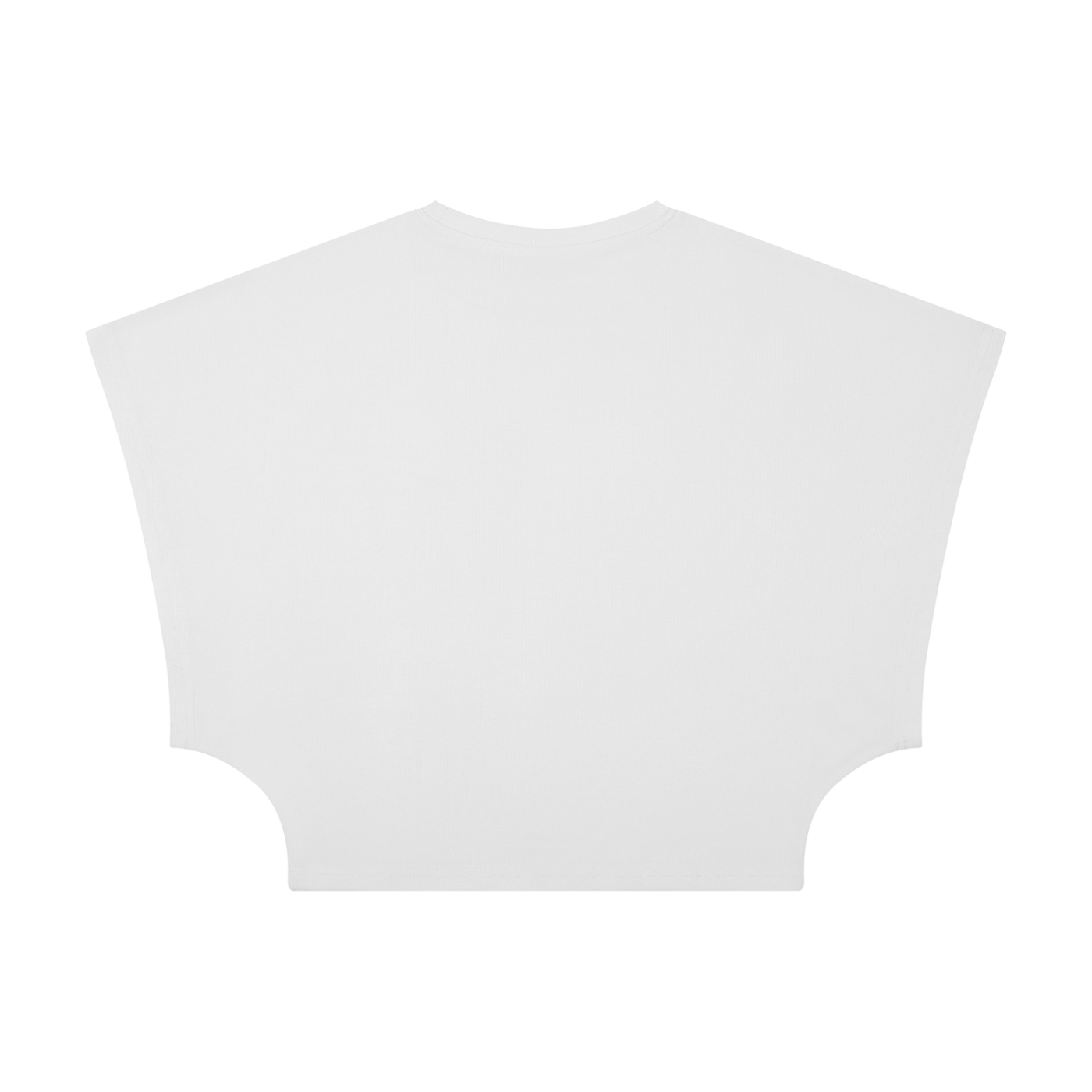Dámsky crop top s potlačou „Just Me My Self“