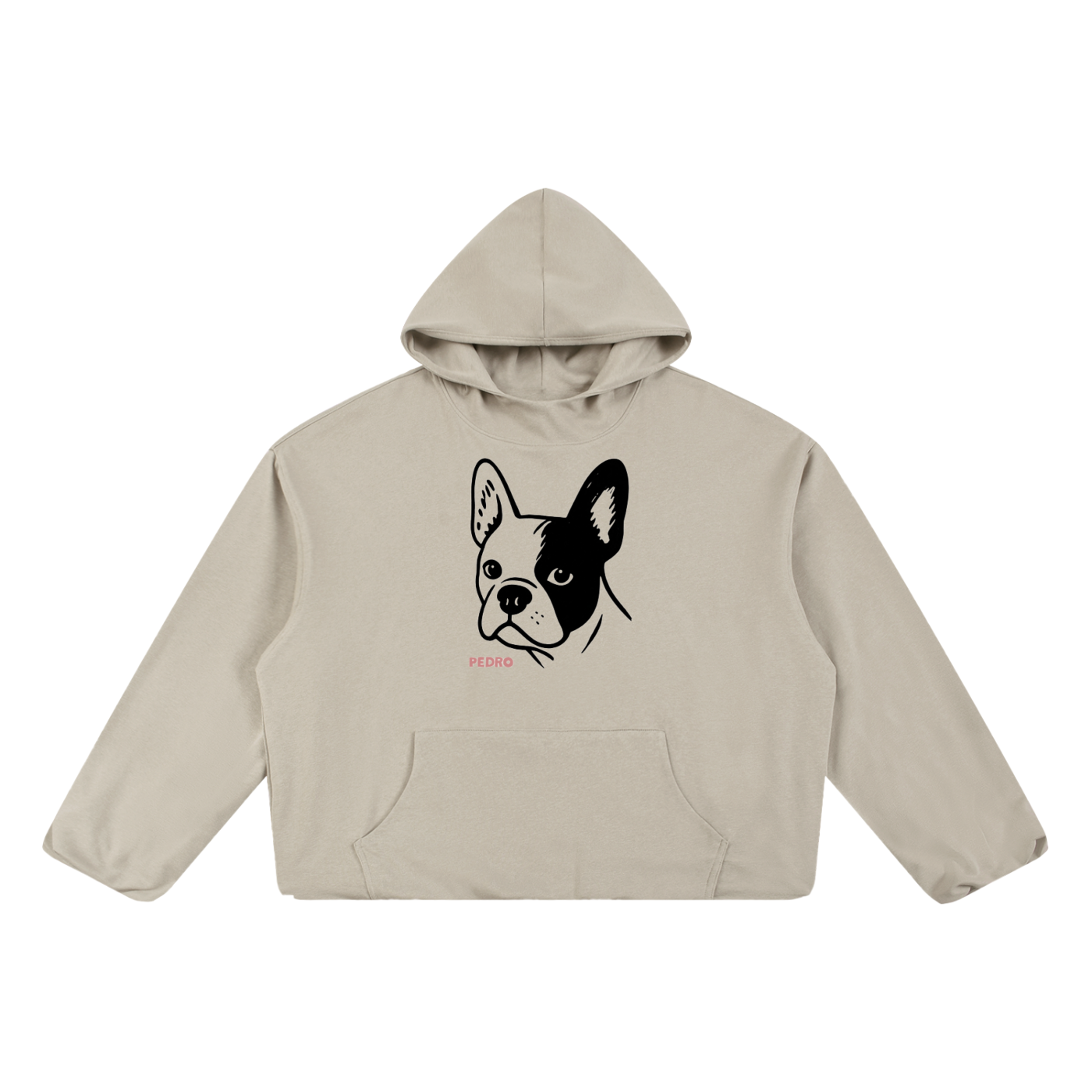 Personalizovaná oversized mikina s portrétom tvojho miláčika