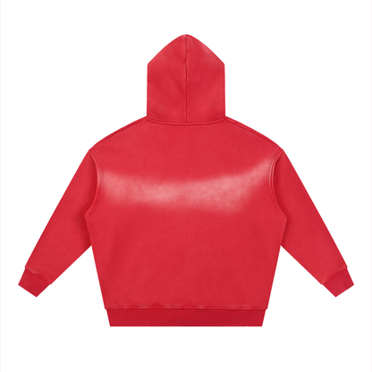 Oversized Washed Zip Hoodie – unisex mikina na každý deň