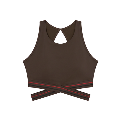 Women’s Criss-Cross Band Sports Bra