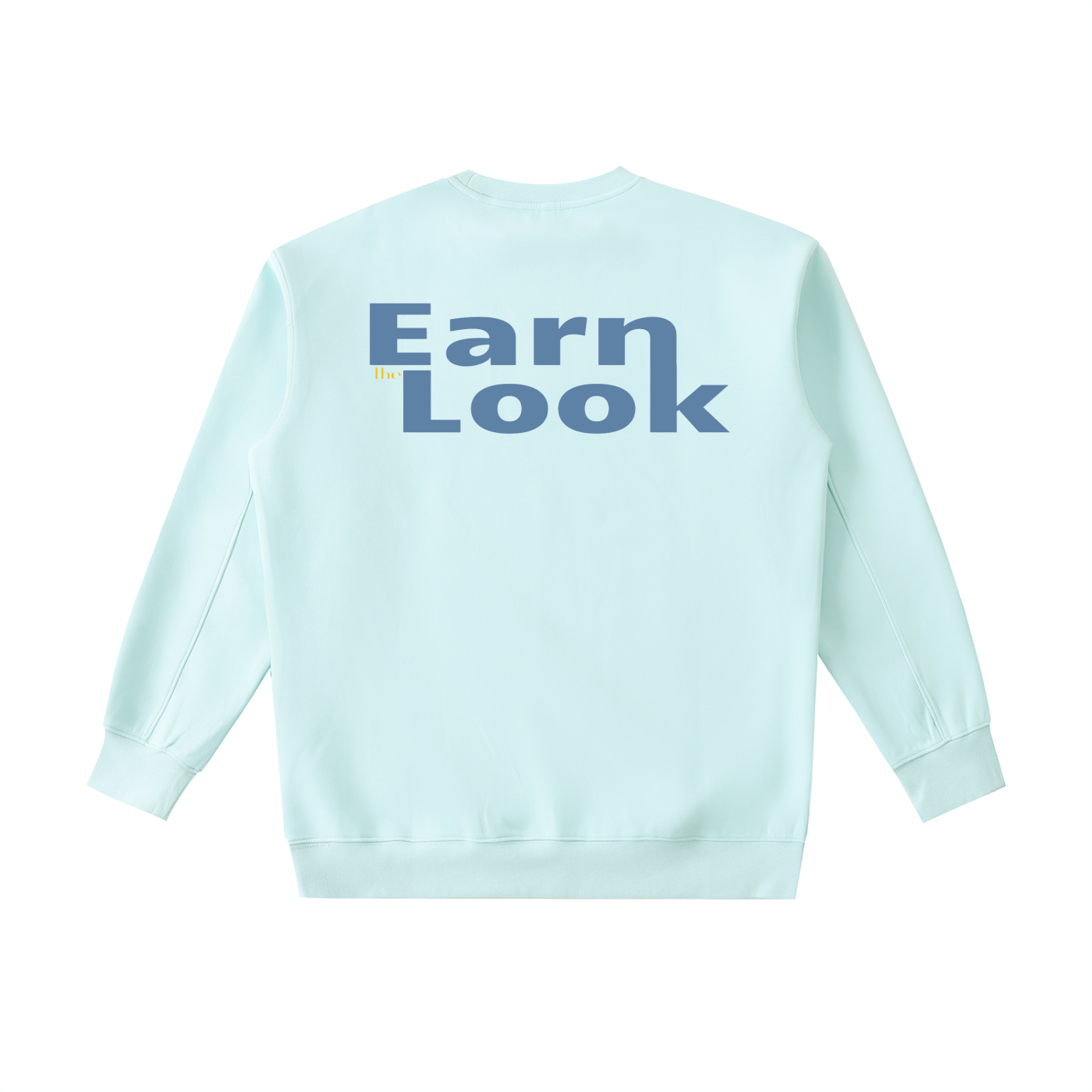 Mikina Essential s autorskou potlačou Earn the Look