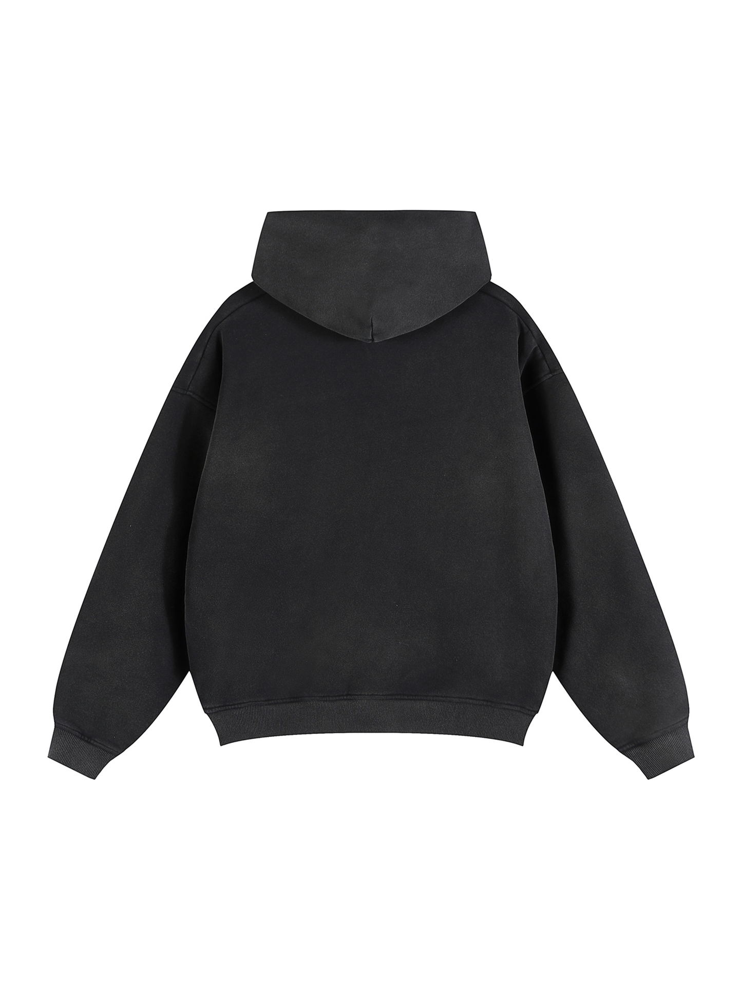 Oversized Washed Zip Hoodie – unisex mikina na každý deň