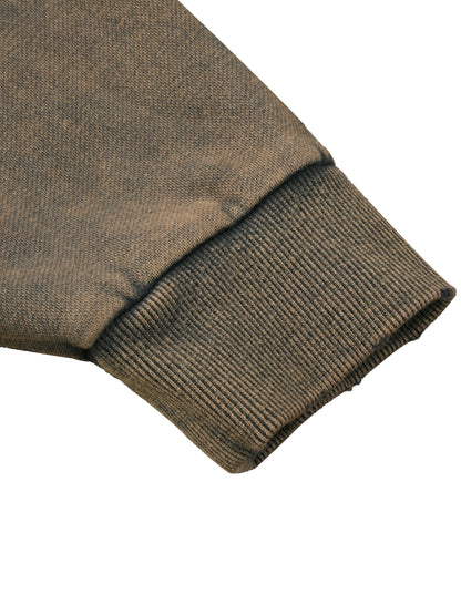 Unisex vintage mikina s potlačou – štýl, ktorý drží