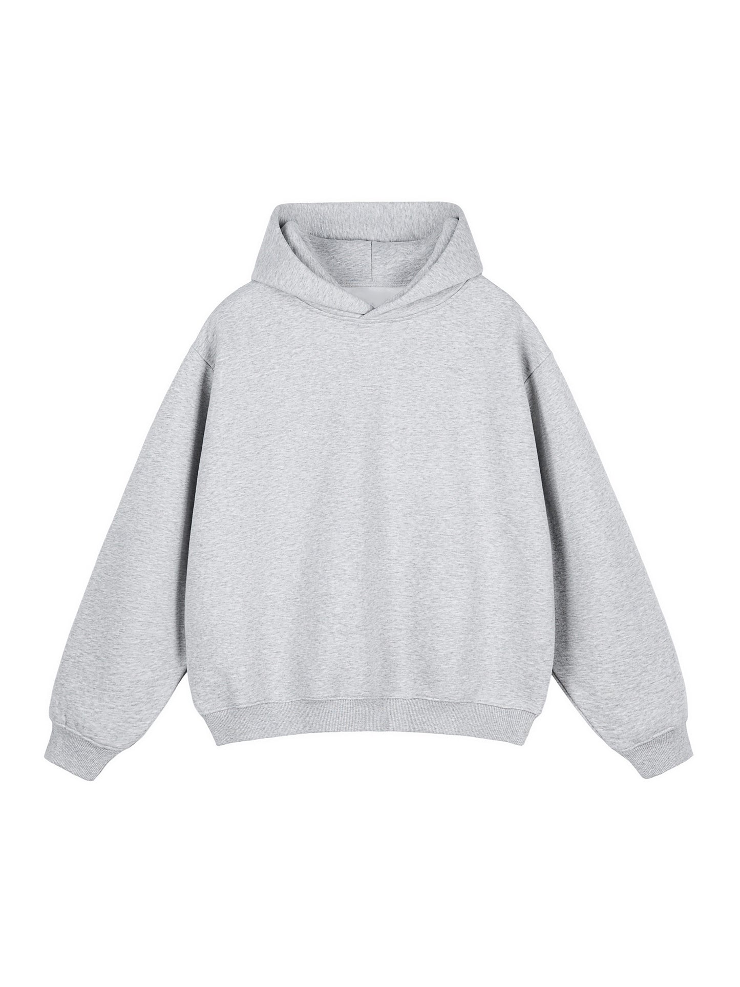 Hoodie with "Earn the look" print on the sleeves