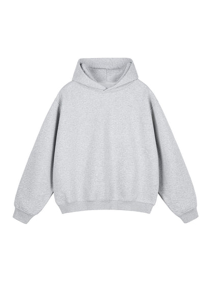 Hoodie with "Earn the look" print on the sleeves