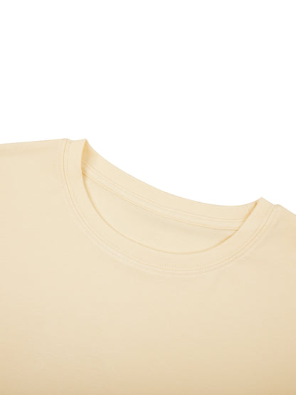 Dámsky crop top s potlačou „Just Me My Self“