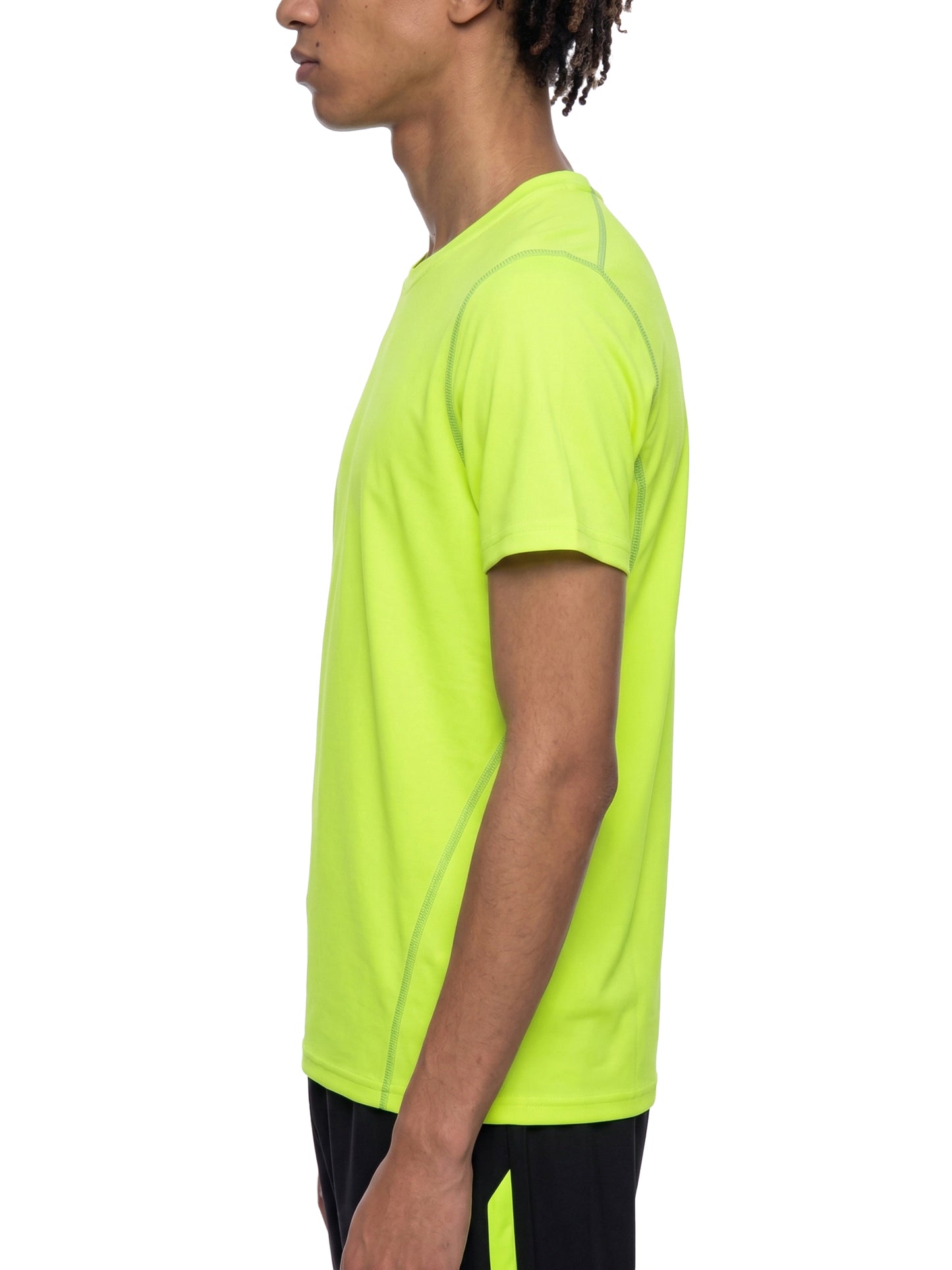 Pánske funkčné tričko s kontrastným stehom s  potlačou Earn the Look