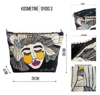 MAKEUP BAG / POUCH FOREST BERRY